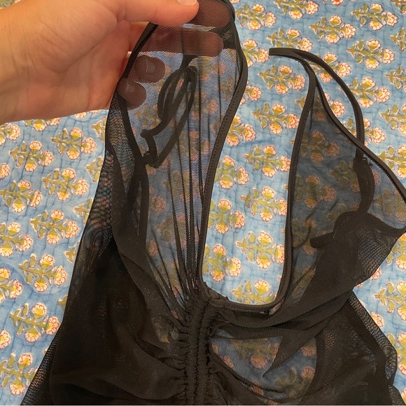 Minimale animale glimmer black beach dress coverup size small - Picture 9 of 9